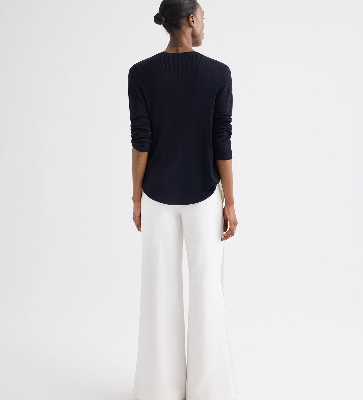 TWP - Ls Crewneck in Viscose Silk