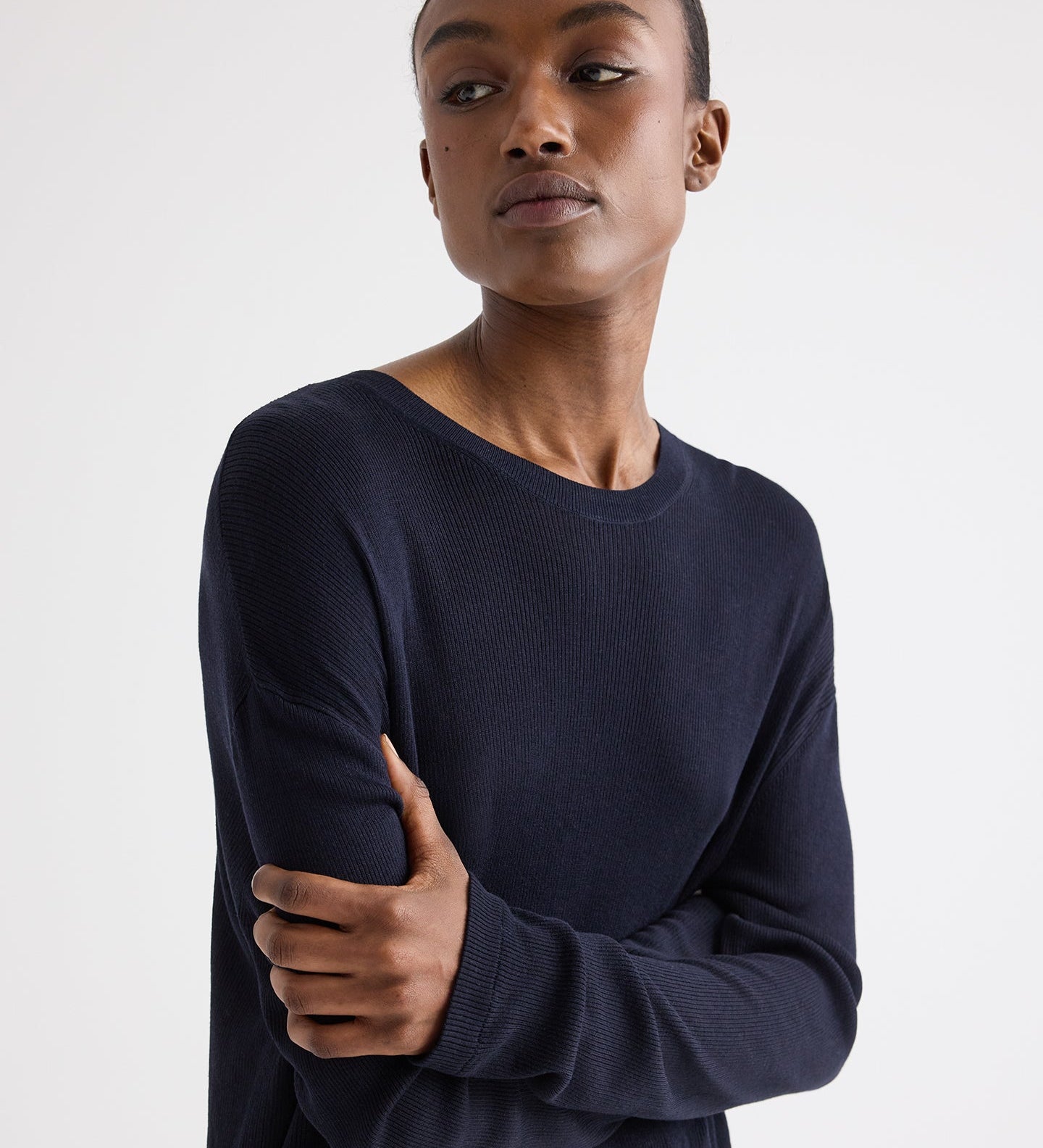 TWP - Ls Crewneck in Viscose Silk