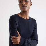 TWP - Ls Crewneck in Viscose Silk