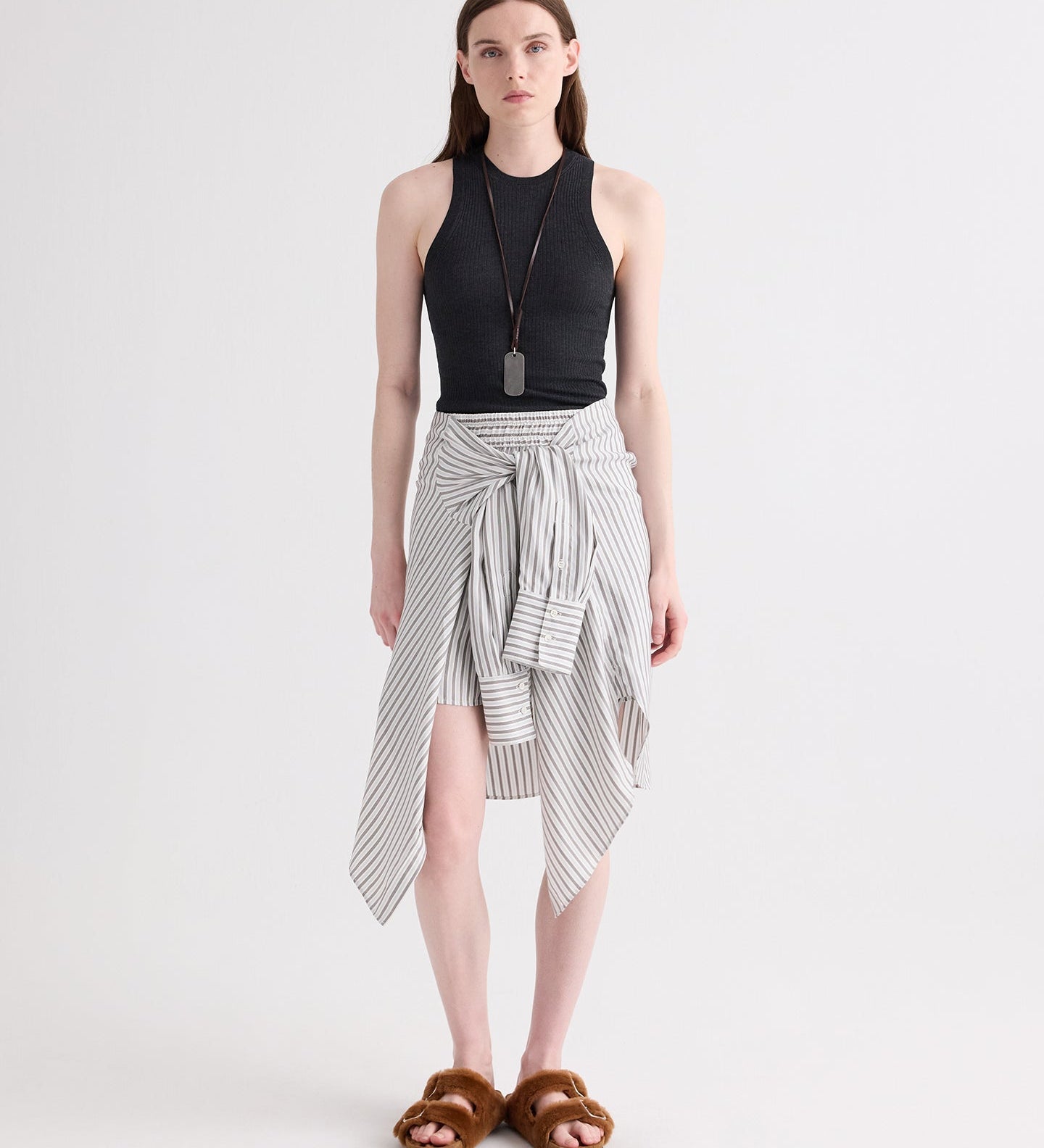 TWP - Port Tank in Viscose Silk