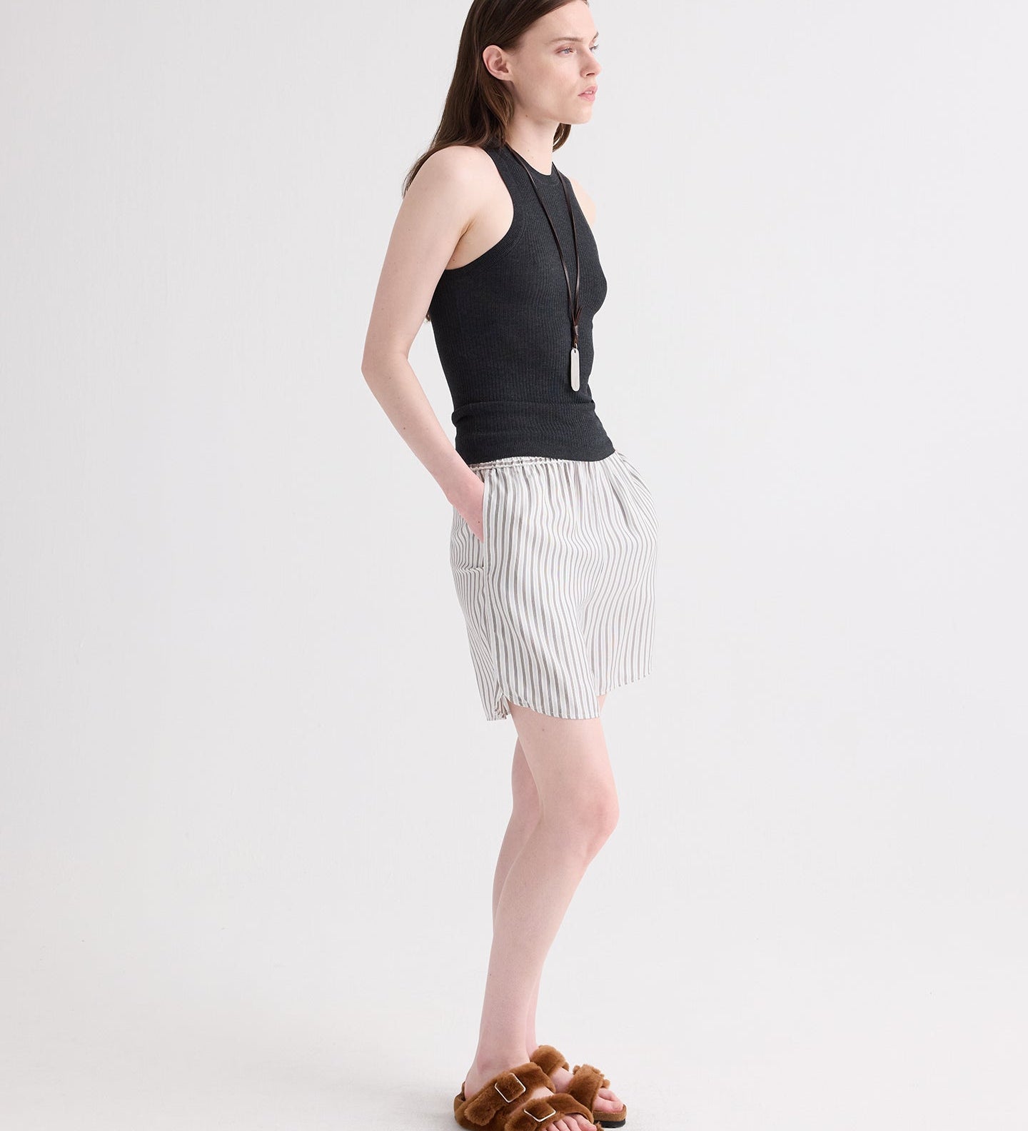 TWP - Port Tank in Viscose Silk