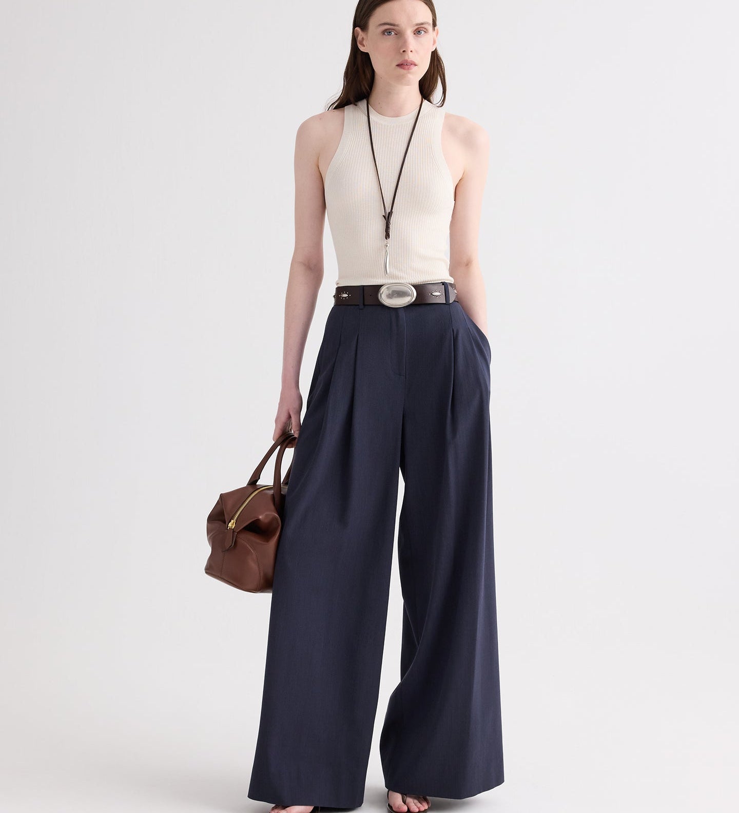TWP - Port Tank in Viscose Silk