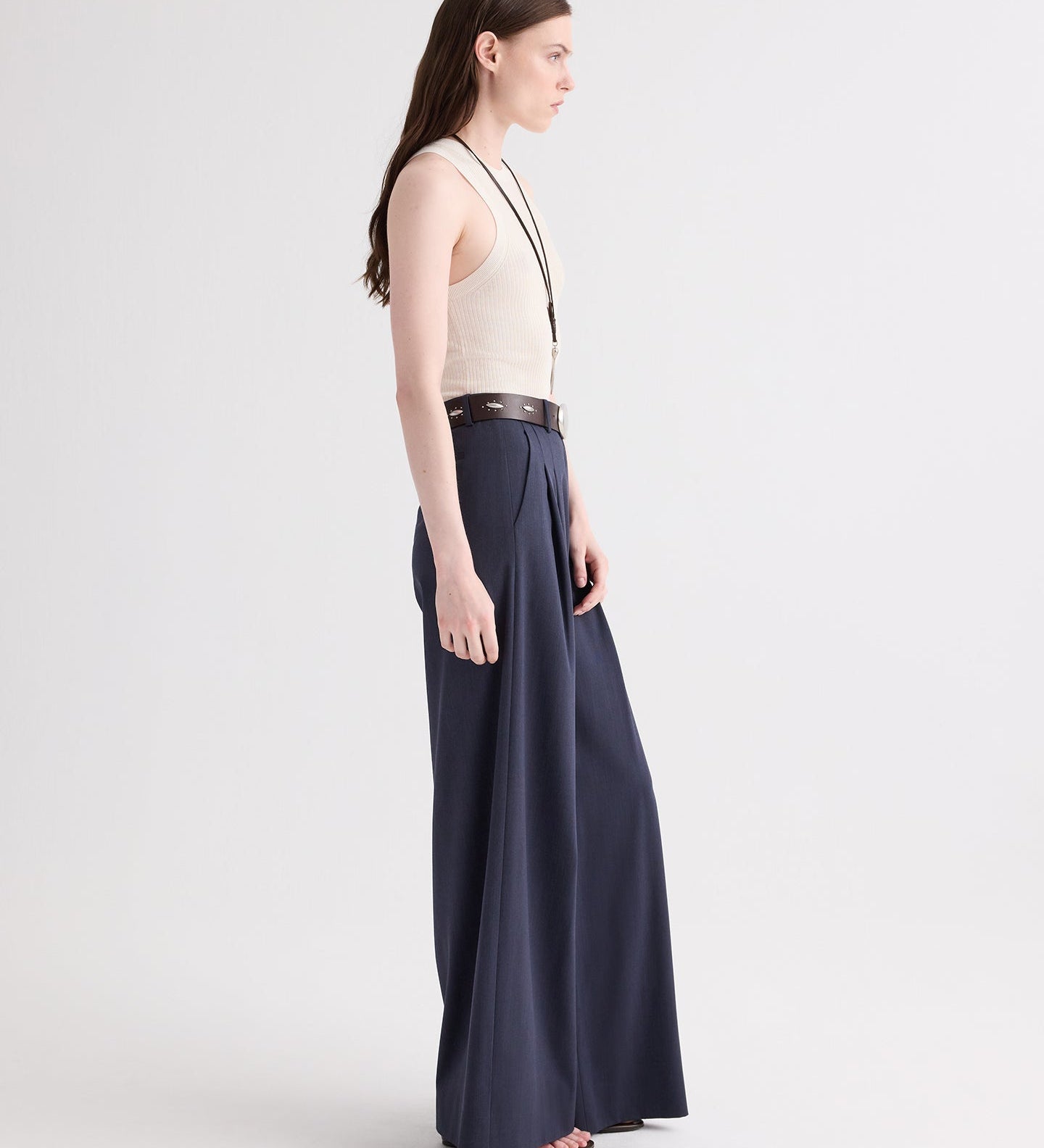 TWP - Port Tank in Viscose Silk
