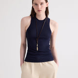 TWP - Port Tank in Viscose Silk