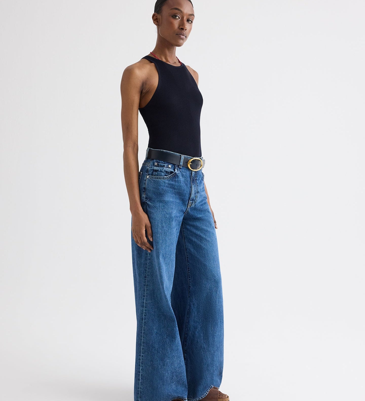 TWP - Harbor Tank in Viscose Silk