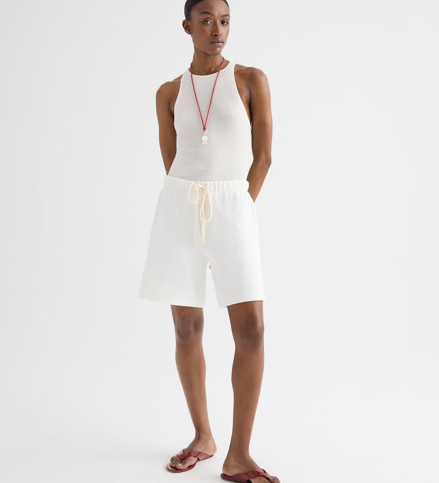 TWP - Harbor Tank in Viscose Silk