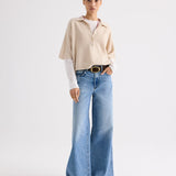 TWP - SS Polo Sweater in Italian Cashmere