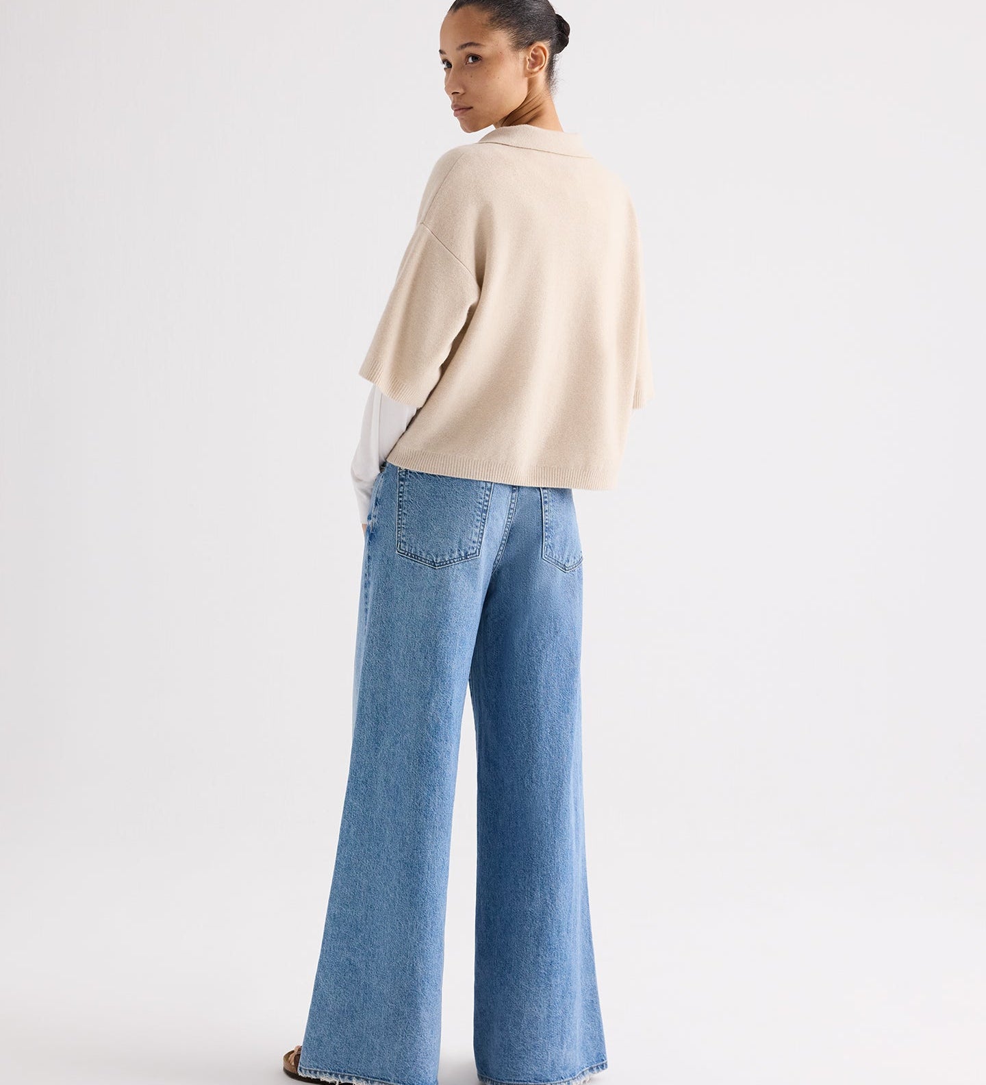 TWP - SS Polo Sweater in Italian Cashmere