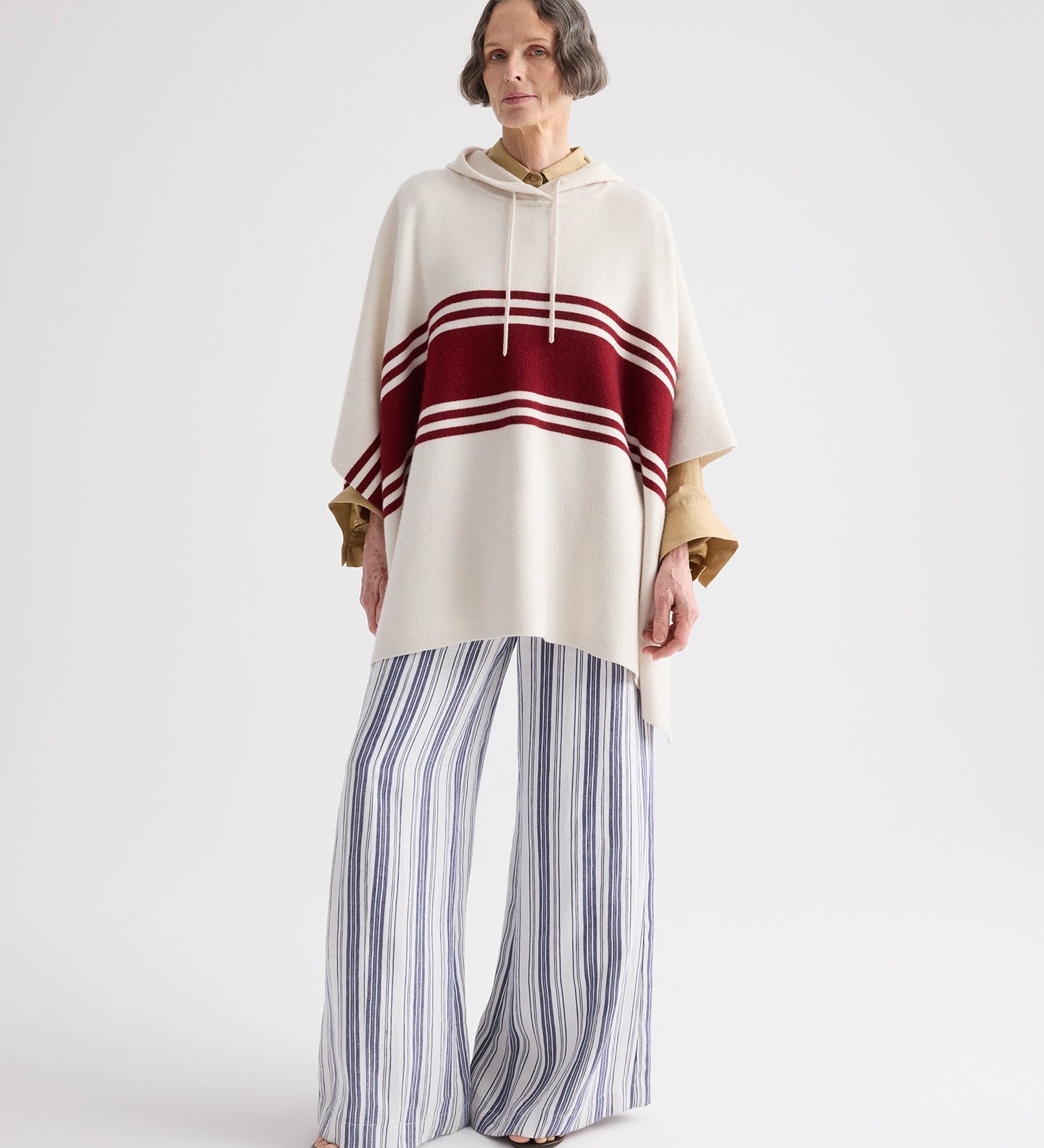 TWP - Hooded Poncho in Cashmere