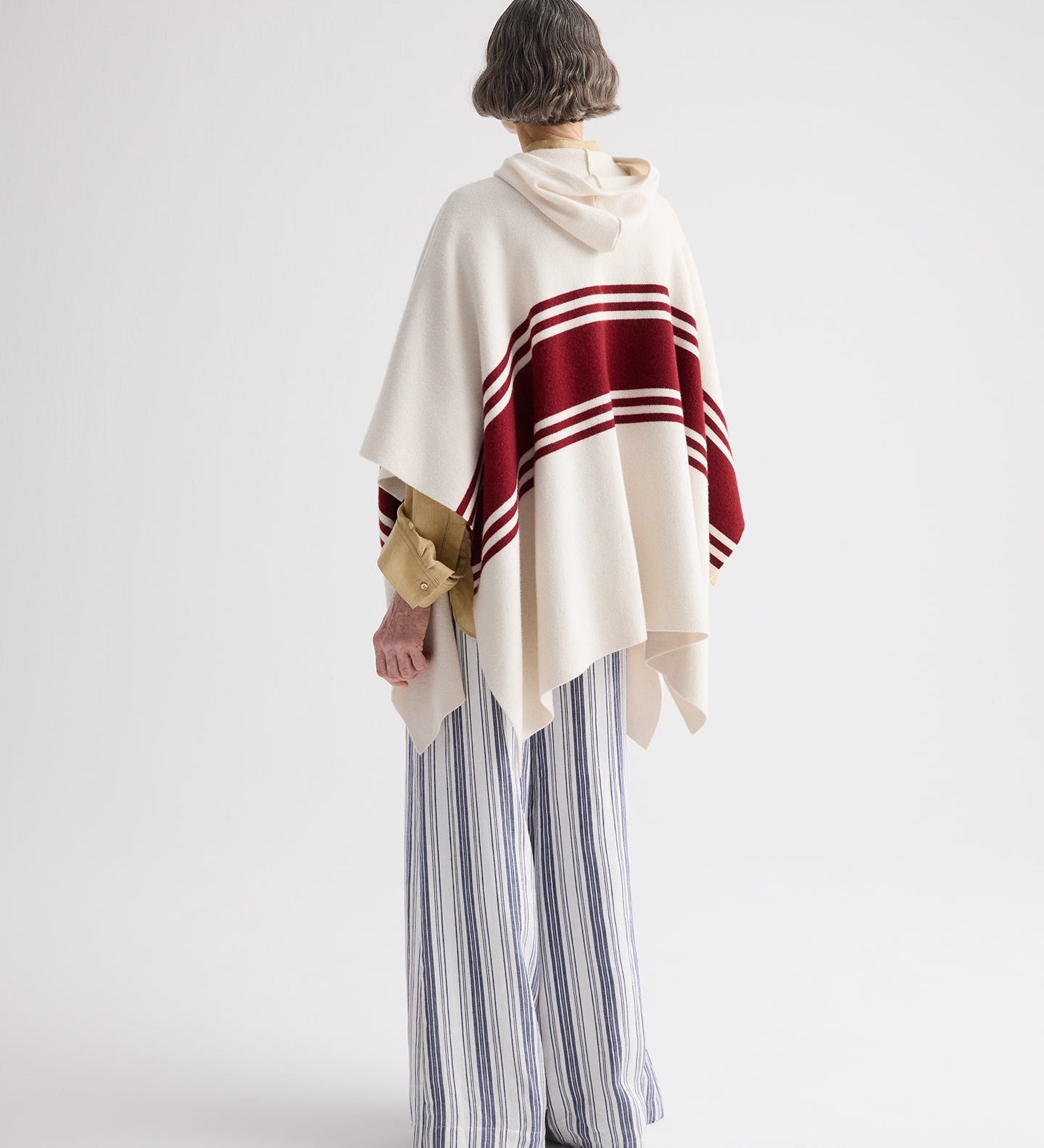 TWP - Hooded Poncho in Cashmere