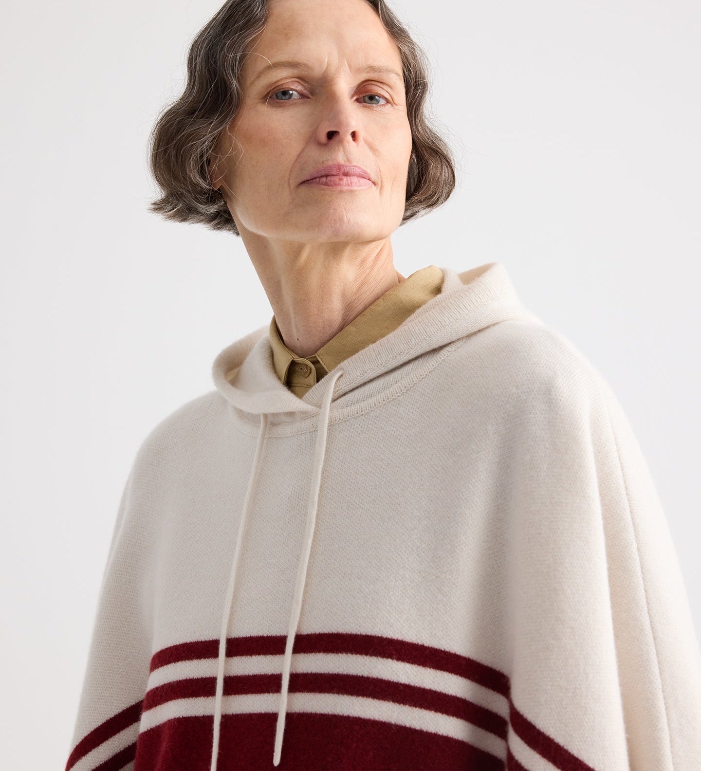 TWP - Hooded Poncho in Cashmere