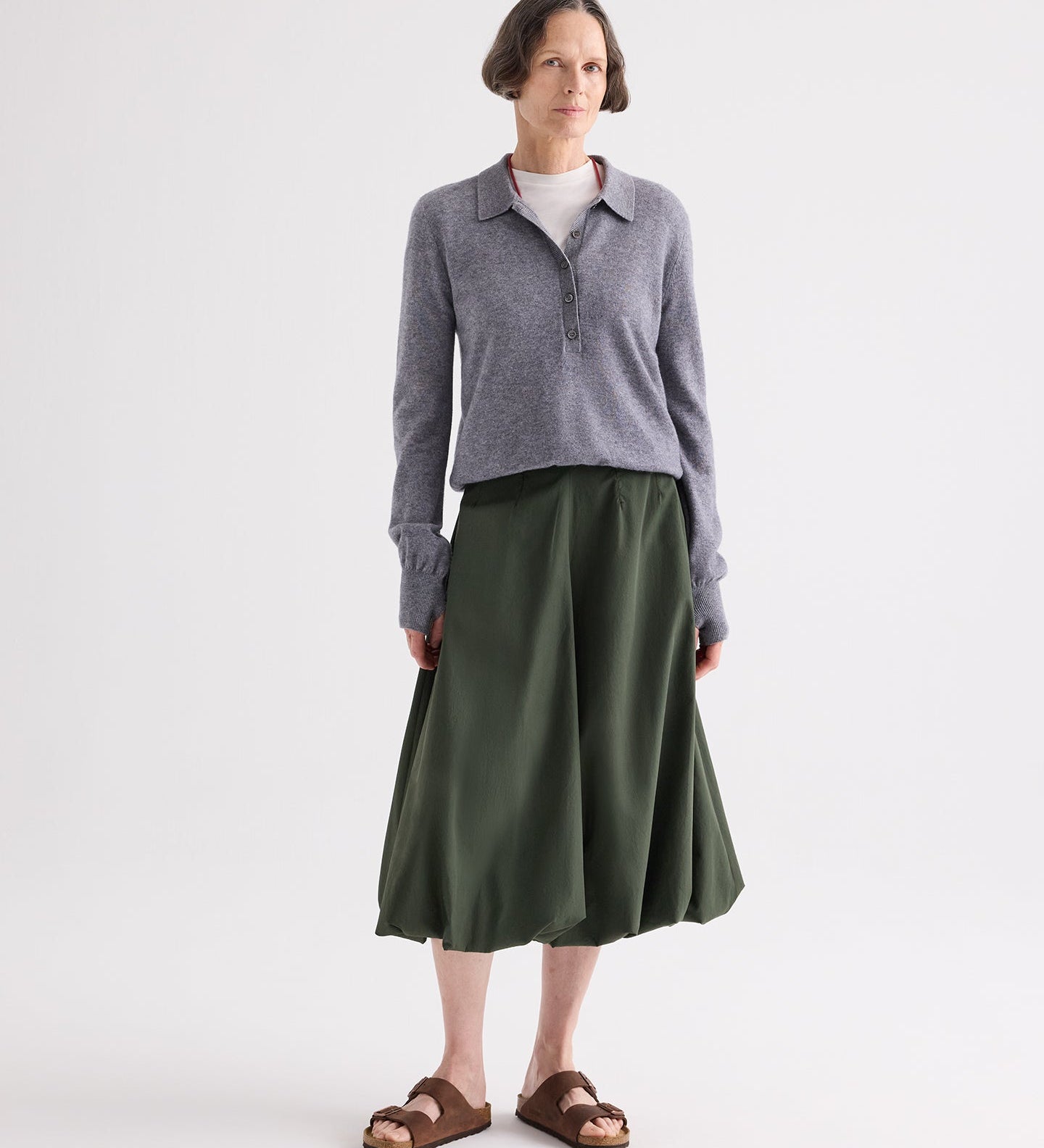 TWP - Uma Henley Sweater in Superfine Cashmere