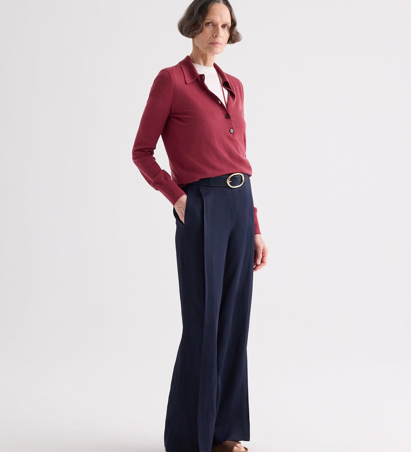 TWP - Uma Henley in Superfine Cashmere