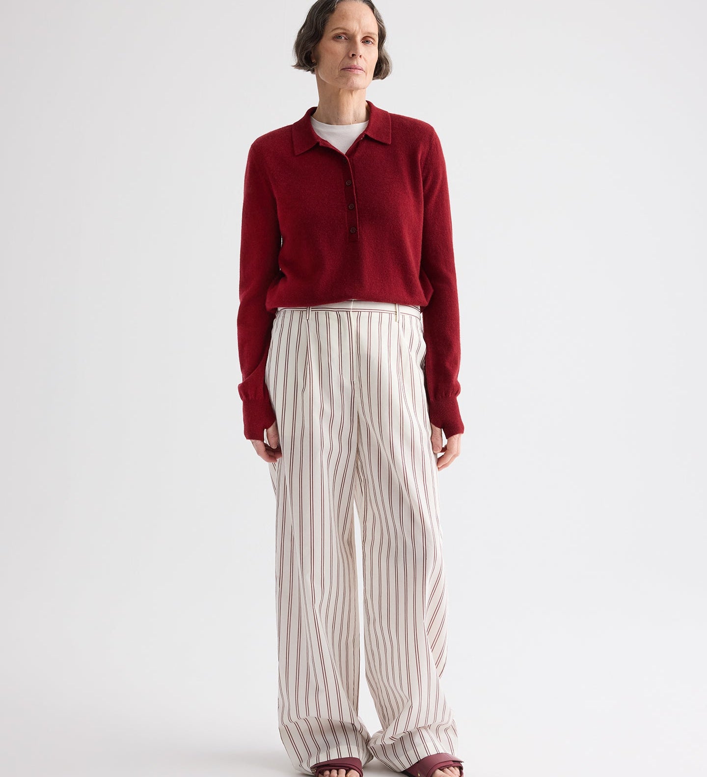 TWP - Uma Henley Sweater in Cashmere