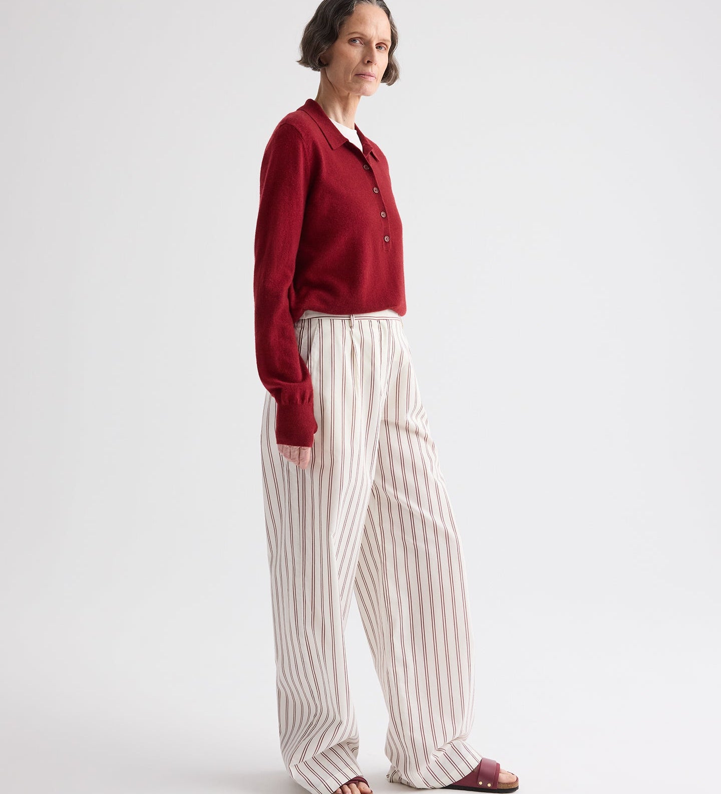 TWP - Uma Henley Sweater in Cashmere