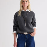 TWP - Samaras Necklace in Leather and Silver