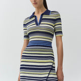 Simkhai - Lira Knit Polo Mini Dress