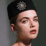 Jennifer Behr - Callisto Pillbox Hat