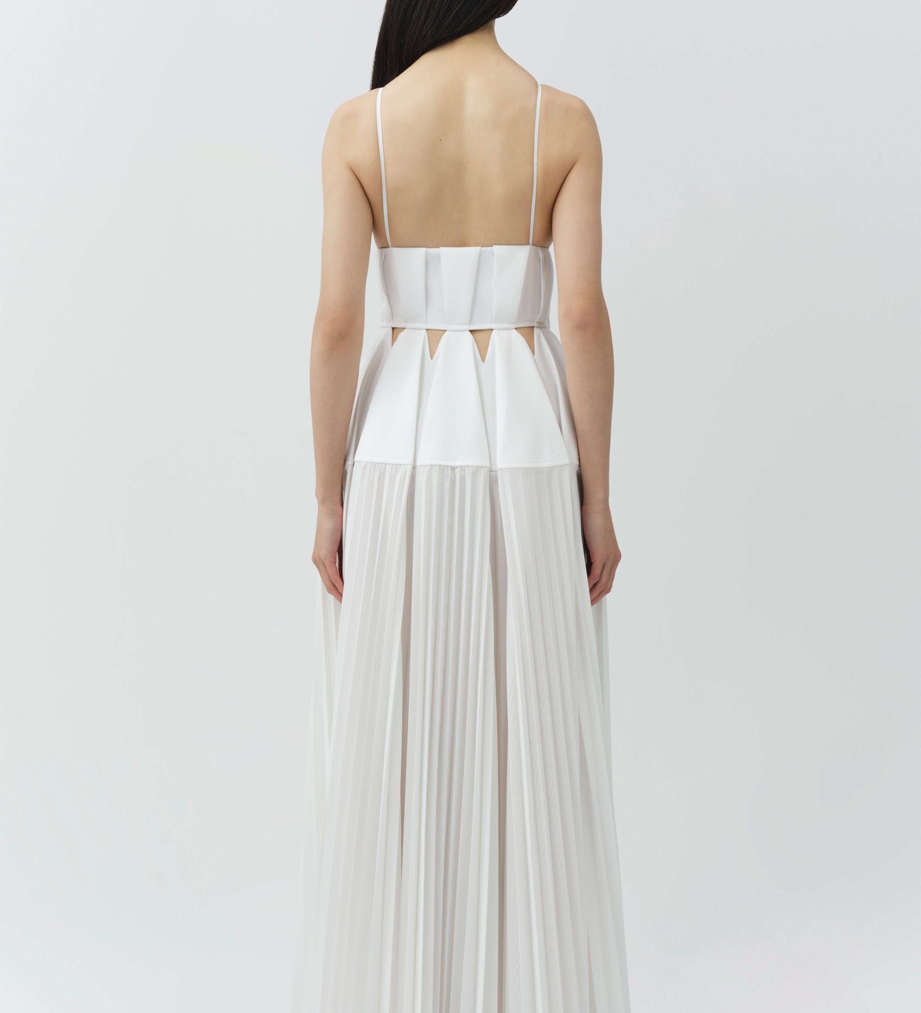 Simkhai - Selene Pleated Cotton Gown