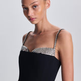 Simkhai - Maeva Embellished Bustier Mini Dress