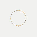Veronica Beard - Enamel Bead Chain Anklet