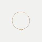 Veronica Beard - Enamel Bead Chain Anklet
