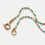 Veronica Beard - Enamel Bead Chain Anklet