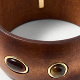 Veronica Beard - Wood Embellished Bangle