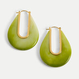 Veronica Beard - Resin Drop Hoop Earring