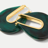 Veronica Beard - Resin Drop Hoop Earring