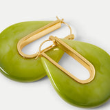 Veronica Beard - Resin Drop Hoop Earring