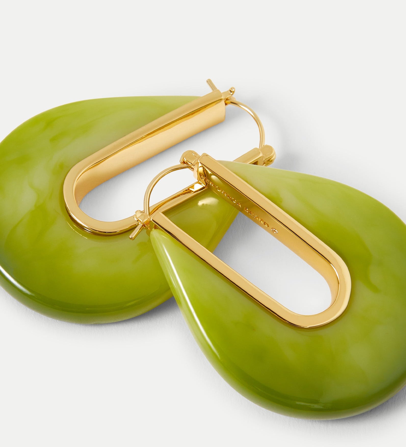 Veronica Beard - Resin Drop Hoop Earring