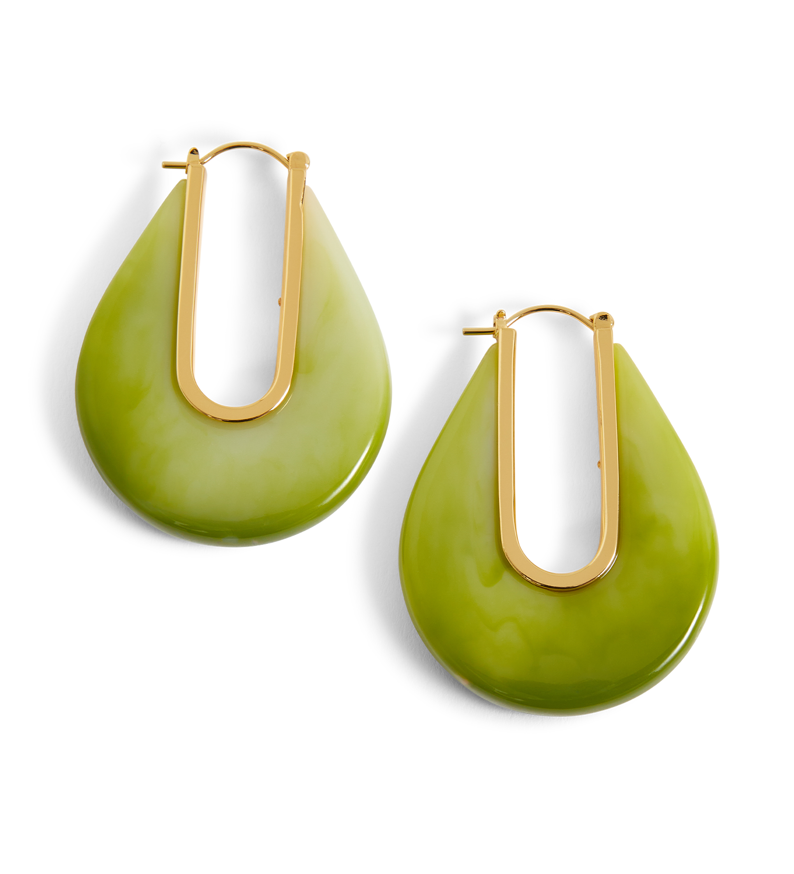 Veronica Beard - Resin Drop Hoop Earring