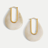Veronica Beard - Resin Drop Hoop Earring