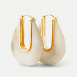 Veronica Beard - Resin Drop Hoop Earring