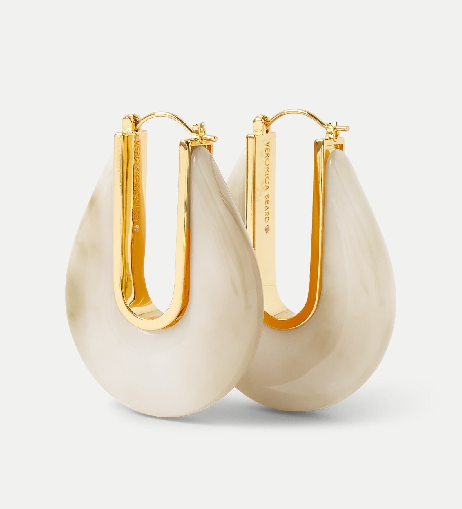 Veronica Beard - Resin Drop Hoop Earring