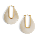 Veronica Beard - Resin Drop Hoop Earring