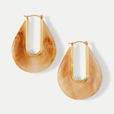 Veronica Beard - Resin Drop Hoop Earring