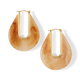 Veronica Beard - Resin Drop Hoop Earring