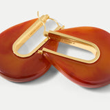 Veronica Beard - Resin Drop Hoop Earring
