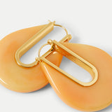 Veronica Beard - Resin Drop Hoop Earring