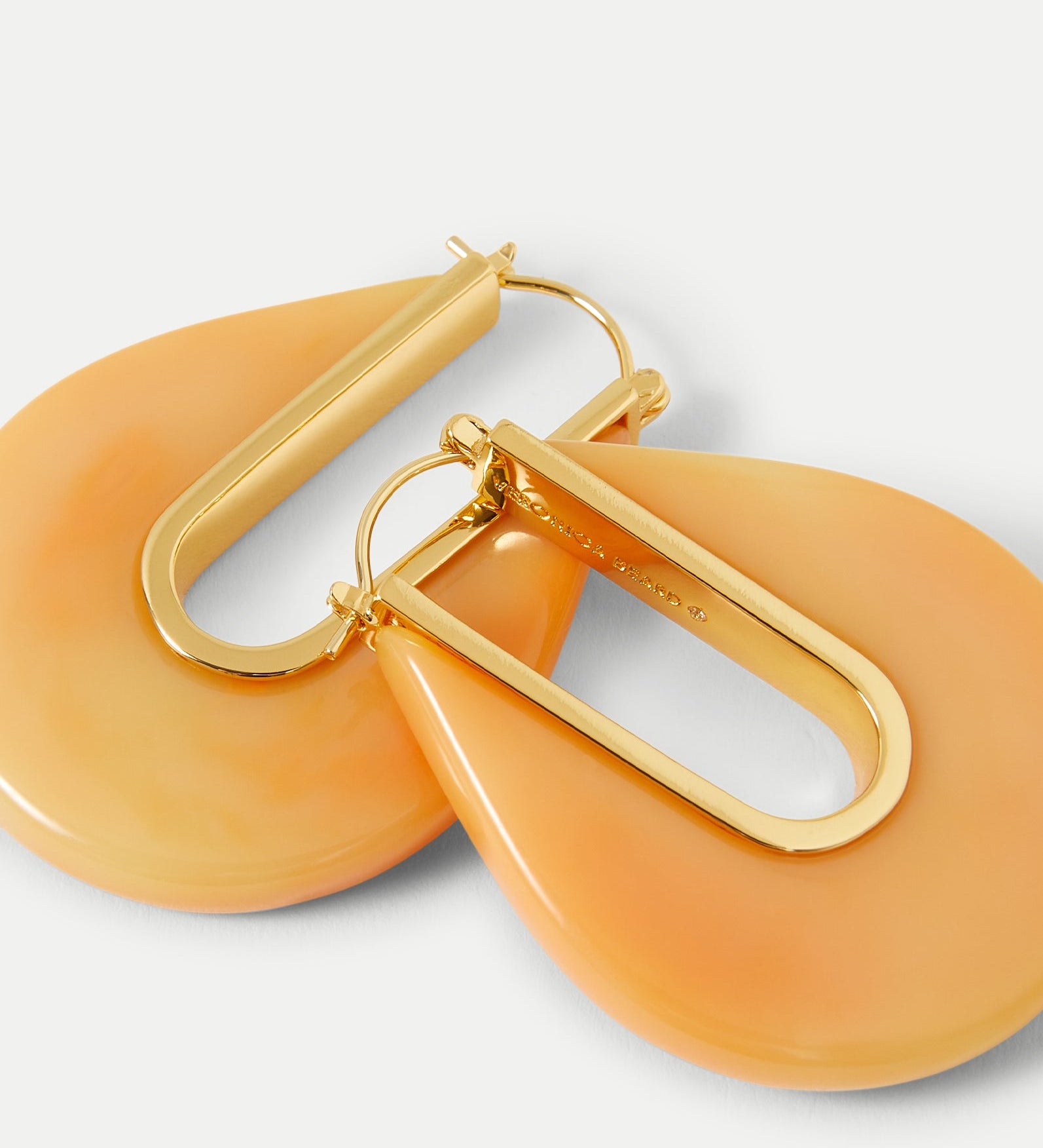 Veronica Beard - Resin Drop Hoop Earring