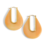 Veronica Beard - Resin Drop Hoop Earring