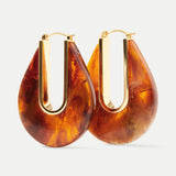 Veronica Beard - Resin Drop Hoop Earring