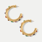 Veronica Beard - Cabochon Embellished Hoop