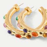 Veronica Beard - Cabochon Embellished Hoop