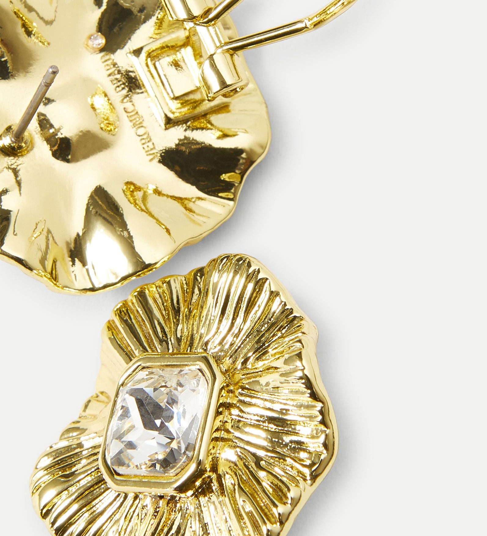 Veronica Beard - Gold Floral Earring