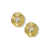 Veronica Beard - Gold Floral Earring