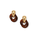 Veronica Beard - Resin Link Drop Hoop Earring