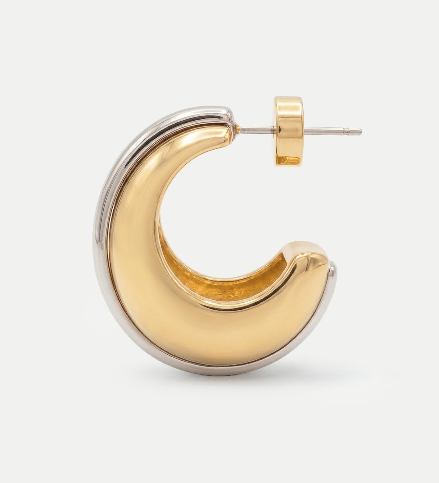 Veronica Beard - Two - Tone Hoop Earring